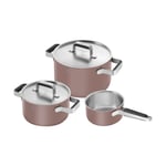 Zwilling Zwilling Pure kastrullset 5 delar Rosa