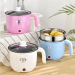 Electric Cooker Students Dormitory Pot Instant Noodles Cooki Pink