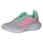 adidas Boy's Tensaur Run 2.0 Sneaker, Grey One Beam Pink Pulse Mint, 6 UK