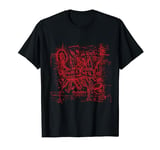 Pierce The Veil - Misadventures Cover in Red Print T-Shirt