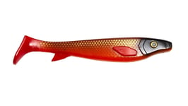 Fatnose Shad Orange Red Fiskedrag Gummibete