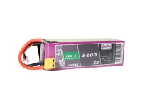 Hacker Modelbyggeri-batteripakke (LiPo) 18.5 V 5100 mAh Celletal: 5 20 C Softcase XT60