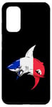 Coque pour Galaxy S20 Drapeau France Requin Fierté Drapeau Français Racines France Souvenir