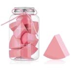 12pcs Cosmetic Puff Sponge Set Dry And Wet Use Make Up Tools Pink
