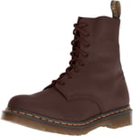 Dr. Martens Women's 1460 Pascal Ankle Boots, Brown (Dark Brown Virginia 201), 6.5 UK (40 EU)