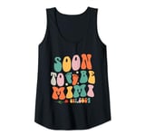 Womens Retro Promoted To Mimi 2024 Funny Mother's Day Tank Top