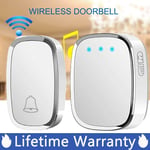 PRO. 36 Tunes Wireless Waterproof Door Bell UK Plug-in Cordless Door Chime Kit