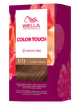 Wella Professionals Color Touch Deep Brown Golden Tobacco 7/73 130 Ml *Villkorat Erbjudande Beauty WOMEN Hair Care Treatments Nude