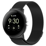 Google Pixel Watch Armband Milanese Loop, Svart
