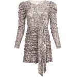 Serena Sequin Dress - Vintage Grey Sequins