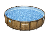 Bestway® Power Steel™ Swim Vista Series™ II Above Ground Pool Set 5.49 m x 1.22 m