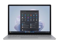 Microsoft Surface Laptop 5 for Business - Intel Core i5 - 1245U / jusqu'à 4.4 GHz - Evo - Win 10 Pro - Carte graphique Intel Iris Xe - 8 Go RAM - 256 Go SSD - 13.5" écran tactile 2256 x 1504 - Wi-Fi 6 - platine - clavier : Allemand