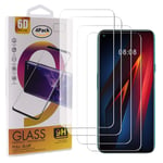 Guran 4 Pack Tempered Glass Screen Protector For Cubot X30 Smartphone Scratch Resistance Protection 9H Hardness HD Transparent Shatter Proof Film