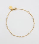 Syster P Treasure Multi Pearl Armband Guld