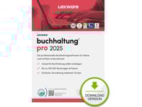 Lexware Buchhaltung Pro 2025 Download Jahresversion (365-Tage), Bokföring, Esd (Electronic Software Download), Tyska, 1 År, Windows 11 Enterprise X64, Windows 10, Windows 11 Home, Windows 10 Education, Windows 11 Pro,...