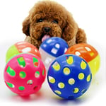 XUXIN ZHAOCHEN Corde Pur Coton Chien Jouet for Chien Knot Dog Chew Toy Pet Grinder Nettoyage Petite Balle Moyenne et Grande Taille Dog Dog Bite Toy (Color : Color Random Toy Bal, Size : M)