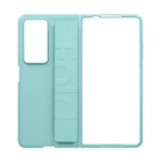 Avizar Case for Honor Magic V2 Semi rigid Soft Touch Strap Extensible, Turquoise