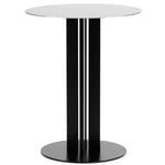 Scala Café Table H75 Ø60 cm Oak Bistrobord, Laget av stål 60 cm Steel, Stål