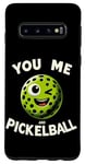 Coque pour Galaxy S10 You and Me Pickleball Fun Pickle Ball Joueur unique