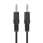 Headphone Aux Cable Audio Lead 3.5mm Jack to Jack Stereo PC Car Male 3M