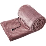King Size USB Elektrisk Filt Tjock Flanell Elektrisk Filt