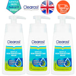 Clearasil Gentle Daily Clear Skin Perfecting Wash Face Cleansing 150ml 1-3 Pack