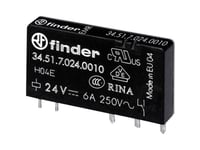 Finder 34.51.7.012.5010 Pcb-Relä 12 V/Dc 6 A 1 X Växelkontakt 1 St