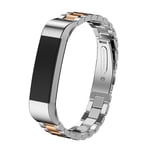 Fitbit Alta rostfritt stål klockarmband - Guld / Silver