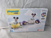 PLAYMOBIL 123 Disney Mickey & Minnie Mouse Figures With Cloud Train Set 71320