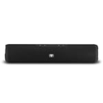 Vybe Bluetooth Mini Soundbar Black Wireless Speaker Home Theater Sound System