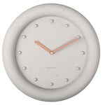 Karlsson KA5717WG Petra Warm Grå väggklocka 30 cm