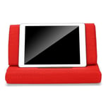 support de tablette universel pliable pour iphones ipads smartphones tablettes lecture rouge ep53186