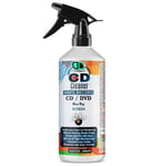 500ml PROFESSIONAL VINYL RECORD CLEANER CD DVD CLEANING RESTORATION FLUID SPRAY 