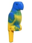 LEGO Animal Yellow with Marbled Blue Parrot Bird with Large Beak Minifigure