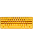 Ducky One 3 Yellow Mini 60% MX Clear - ND - Gaming Keyboard - Utan numpad - Nordisk - Gul