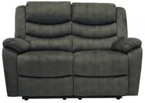 Nordic Furniture Group - Winfield 2-Sits Reclinersoffa Grått Tyg