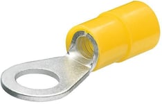 Knipex Ringkabelsko gul delisolerad, 6,0mm, 4,0-6,0mm², 100-pack, 9799178