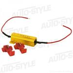 Auto-style EU0112 motstånd Heavy Duty Resistor 5W/12V 1pc + 2 clips
