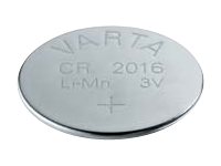 Varta Lithium Cr2016, Engångsbatteri, Lithium-Ion (Li-Ion), 3 V, 90 Mah, 1,8 G