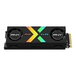 PNY SSD Interne CS3150 XLR8 Gaming Epic-X RGB™ 1TB M.2 NVMe avec dissipateur RGB - M280CS3150XHS-1TB-RB