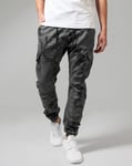 Urban Classics Camo Cargo Jogging Pants (Grey Camo, W32) W32 Grey