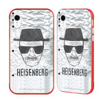 Official Breaking Bad Heisenberg Graphics Red Fender Case Compatible for Apple iPhone XR
