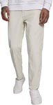 Urban Classics Men's Corduroy 5 Pocket Pants Trouser, Beige (Light Sand 00803), 34W