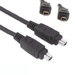 Ex-Pro Sony Handycam VMC-IL4415 Firewire iLink DV IEE1394 Cable Lead 2m [4-4 Pin]