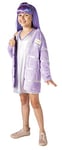 Ciao Violet Willow robe costume déguisement original Rainbow High fille (Taille 10-12 ans) avec fourrure écologique e perruque