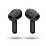 Mixx StreamBuds Micro - 26 hours wireless play time with charging case, Bluetooth earbuds, IPX5 water and dust resistant, wireless in ear headphones with microphone, TWS - Black