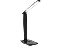 Skrivbordslampa 44-159# Led Skrivbordslampa Lb-15 Svart