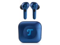 Teufel Airy Tws Pro, Trådlös, 8 - 20000 Hz, Samtal/Musik, Headset, Blå