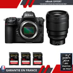Nikon Z8 + Z 85mm f/1.2 S + 3 SanDisk 32GB Extreme PRO UHS-II SDXC 300 MB/s + Ebook XproStart 20 Secrets Pour Des Photos de Pros