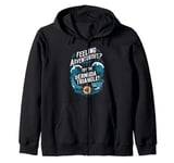 Bermuda Triangle Mysterious Disappearances Unexplained Zip Hoodie